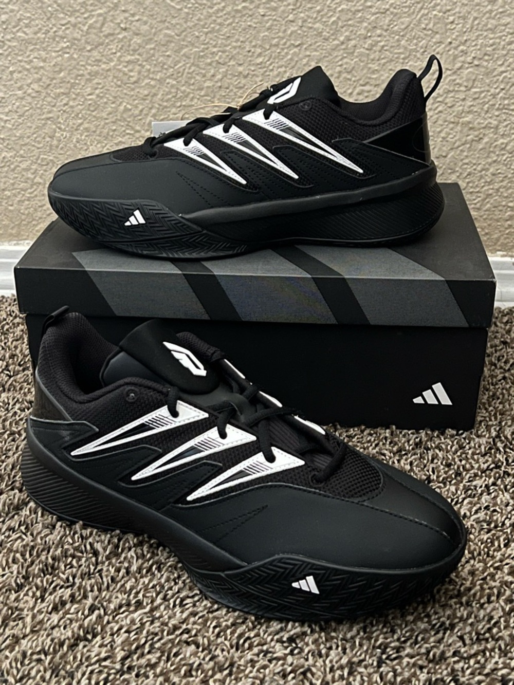 Adidas Dame Certified 3.0 Black Color Shoes Men’s Size 8